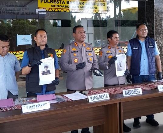 Beraksi Lima Kali, Pelaku Curanmor Asal Lampung Timur Ditangkap, Polisi Sita Senpi Rakitan